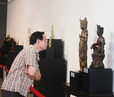 Cuộc hội ngộ của 80 pho tượng Phật cổ - Ảnh 3. Cuộc hội ngộ của 80 pho tượng Phật cổ - Ảnh 3.
