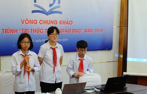 Tri thức trẻ vì giáo dục 2019: Sức sống sáng tạo từ bạn trẻ - Ảnh 2. Tri thức trẻ vì giáo dục 2019: Sức sống sáng tạo từ bạn trẻ - Ảnh 2.
