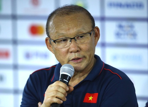 HLV Park Hang Seo: U22 Việt Nam đã thể hiện tinh thần không bao giờ bỏ cuộc - Ảnh 1. HLV Park Hang Seo: U22 Việt Nam đã thể hiện tinh thần không bao giờ bỏ cuộc - Ảnh 1.