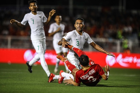 Những tình huống nghẹt thở trong trận thắng của U22 Việt Nam trước U22 Indonesia - Ảnh 11. Những tình huống nghẹt thở trong trận thắng của U22 Việt Nam trước U22 Indonesia - Ảnh 11.