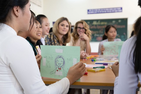 Bà Obama, Ngô Thanh Vân, Julia Roberts... cười hết cỡ ở Long An - Ảnh 9. Bà Obama, Ngô Thanh Vân, Julia Roberts... cười hết cỡ ở Long An - Ảnh 9.