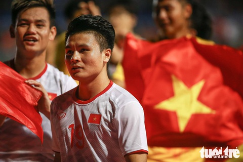 Quang Hải lỡ cơ hội thi đấu trong phút cuối trận thắng U22 Indonesia - Ảnh 9. Quang Hải lỡ cơ hội thi đấu trong phút cuối trận thắng U22 Indonesia - Ảnh 9.