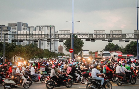 Sửa chữa nút giao An Phú, chú ý khi qua lại công trình - Ảnh 1. Sửa chữa nút giao An Phú, chú ý khi qua lại công trình - Ảnh 1.