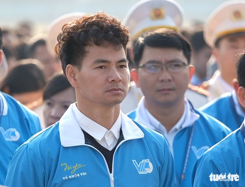 1.000 đại biểu hội quân hành trình Tôi yêu Tổ quốc tôi - Ảnh 6. 1.000 đại biểu hội quân hành trình Tôi yêu Tổ quốc tôi - Ảnh 6.