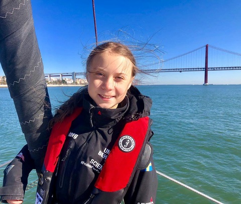 Tạp chí Time vinh danh nữ sinh Greta Thunberg - Ảnh 2. Tạp chí Time vinh danh nữ sinh Greta Thunberg - Ảnh 2.