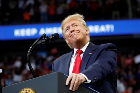 Ông Trump đá xéo Nhân vật của năm 2019 Greta Thunberg - Ảnh 1. Ông Trump đá xéo Nhân vật của năm 2019 Greta Thunberg - Ảnh 1.