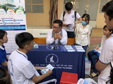 ĐH Khoa học tự nhiên TP.HCM thêm 6 ngành mới, tuyển 5 phương thức - Ảnh 1. ĐH Khoa học tự nhiên TP.HCM thêm 6 ngành mới, tuyển 5 phương thức - Ảnh 1.