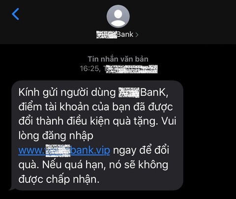 Giả tin nhắn thương hiệu, lừa lấy tiền trong tài khoản người dân - Ảnh 2. Giả tin nhắn thương hiệu, lừa lấy tiền trong tài khoản người dân - Ảnh 2.