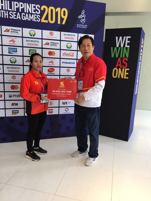 Bia Saigon thưởng nóng cho mỗi vận động viên giành huy chương vàng - Ảnh 2. Bia Saigon thưởng nóng cho mỗi vận động viên giành huy chương vàng - Ảnh 2.