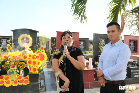 Thăm mộ đóa hướng dương Lê Thanh Thúy - Ảnh 3. Thăm mộ đóa hướng dương Lê Thanh Thúy - Ảnh 3.