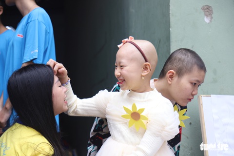 Hoa hướng dương làm ấm sáng mùa đông Hà Nội - Ảnh 4. Hoa hướng dương làm ấm sáng mùa đông Hà Nội - Ảnh 4.