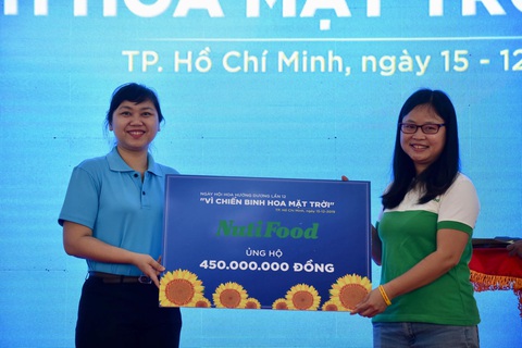 Hơn 1,5 tỉ đồng ủng hộ bệnh nhi ung thư tại Ngày hội Hoa hướng dương 2019 - Ảnh 12. Hơn 1,5 tỉ đồng ủng hộ bệnh nhi ung thư tại Ngày hội Hoa hướng dương 2019 - Ảnh 12.