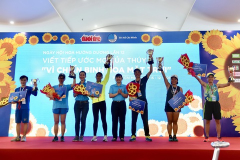 Hơn 1,5 tỉ đồng ủng hộ bệnh nhi ung thư tại Ngày hội Hoa hướng dương 2019 - Ảnh 13. Hơn 1,5 tỉ đồng ủng hộ bệnh nhi ung thư tại Ngày hội Hoa hướng dương 2019 - Ảnh 13.