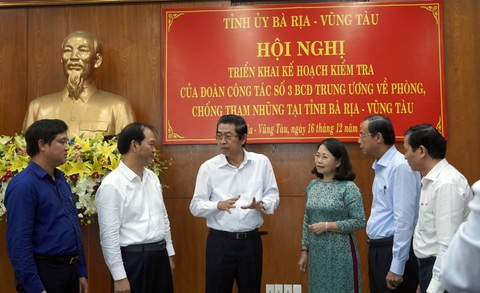 Các đơn vị phải báo cáo trung thực với đoàn công tác - Ảnh 1. Các đơn vị phải báo cáo trung thực với đoàn công tác - Ảnh 1.
