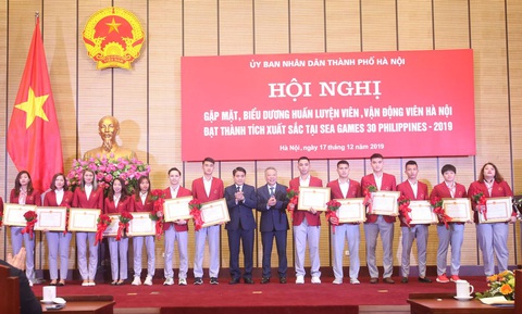 Tiền thưởng của Hà Nội vào thẳng tài khoản 202 HLV, VĐV SEA Games 30 - Ảnh 1. Tiền thưởng của Hà Nội vào thẳng tài khoản 202 HLV, VĐV SEA Games 30 - Ảnh 1.