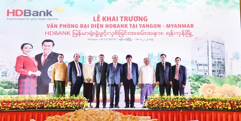 HDBank khai trương văn phòng đại diện tại Myanmar - Ảnh 1. HDBank khai trương văn phòng đại diện tại Myanmar - Ảnh 1.