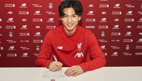 Minamino ký hợp đồng bốn năm rưỡi với Liverpool - Ảnh 1. Minamino ký hợp đồng bốn năm rưỡi với Liverpool - Ảnh 1.