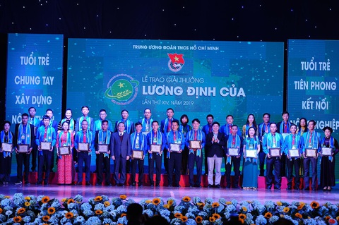 34 nhà nông trẻ nhận giải thưởng Lương Định Của năm 2019 - Ảnh 3. 34 nhà nông trẻ nhận giải thưởng Lương Định Của năm 2019 - Ảnh 3.