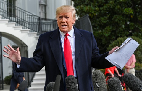 Ông Trump không dự phiên luận tội theo yêu cầu vì lo bị xét xử không công bằng - Ảnh 1. Ông Trump không dự phiên luận tội theo yêu cầu vì lo bị xét xử không công bằng - Ảnh 1.