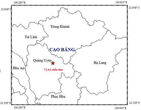 Vì sao động đất liên tục xảy ra ở Cao Bằng? - Ảnh 1. Vì sao động đất liên tục xảy ra ở Cao Bằng? - Ảnh 1.