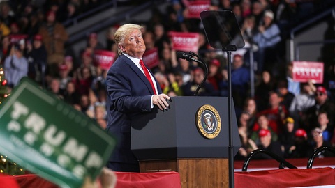 Luận tội ông Trump tạo bước ngoặt bầu cử - Ảnh 1. Luận tội ông Trump tạo bước ngoặt bầu cử - Ảnh 1.