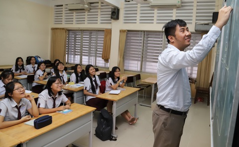 Ngưỡng mộ thầy giáo trẻ Trần Lê Duy - Ảnh 1. Ngưỡng mộ thầy giáo trẻ Trần Lê Duy - Ảnh 1.