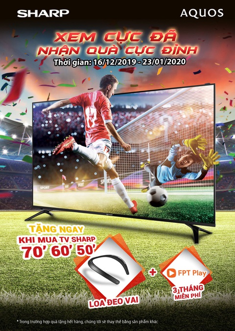 3 tiêu chí chọn mua TV chuẩn cho fan bóng đá - Ảnh 1. 3 tiêu chí chọn mua TV chuẩn cho fan bóng đá - Ảnh 1.