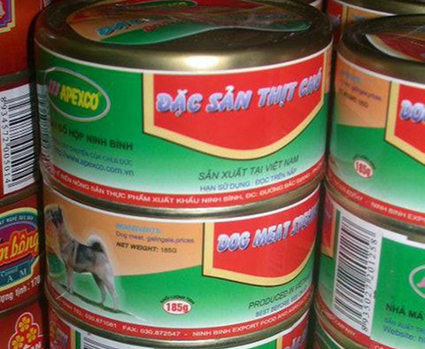 Thịt chó đóng hộp sản xuất ở Ninh Bình? - Ảnh 1. Thịt chó đóng hộp sản xuất ở Ninh Bình? - Ảnh 1.