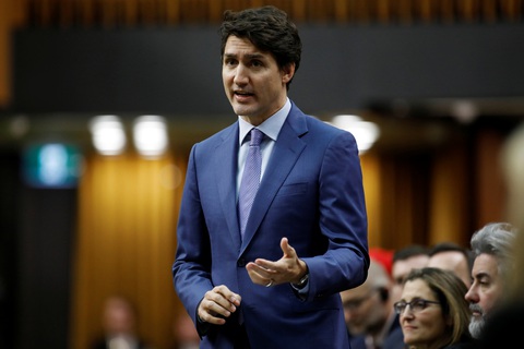 Ông Trudeau sợ Mỹ bỏ rơi công dân Canada bị Trung Quốc bắt - Ảnh 1. Ông Trudeau sợ Mỹ bỏ rơi công dân Canada bị Trung Quốc bắt - Ảnh 1.