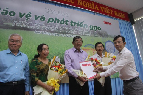 Đặc cách công nhận giống lúa ST25 vừa đạt giải gạo ngon nhất thế giới - Ảnh 1. Đặc cách công nhận giống lúa ST25 vừa đạt giải gạo ngon nhất thế giới - Ảnh 1.