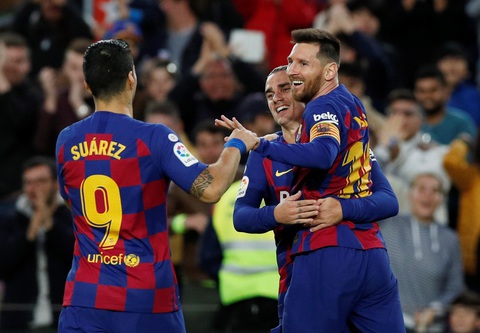 Song sát Messi và Suarez tỏa sáng giúp Barca đại thắng - Ảnh 2. Song sát Messi và Suarez tỏa sáng giúp Barca đại thắng - Ảnh 2.
