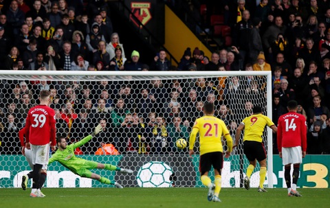 De Gea mắc sai lầm, M.U ‘phơi áo’ trước Watford - Ảnh 3. De Gea mắc sai lầm, M.U ‘phơi áo’ trước Watford - Ảnh 3.