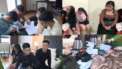 Vào khách sạn bắt một lúc 2 nhóm thuê phòng chơi ma túy tổng hợp - Ảnh 1. Vào khách sạn bắt một lúc 2 nhóm thuê phòng chơi ma túy tổng hợp - Ảnh 1.
