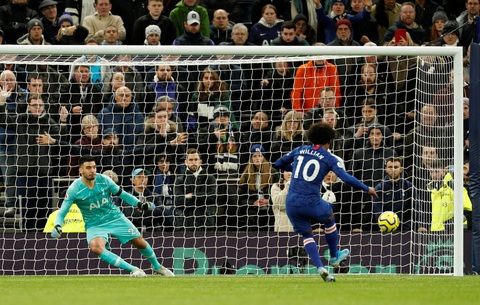 Willian tỏa sáng, Chelsea đá bại Tottenham của Mourinho trên sân khách - Ảnh 2. Willian tỏa sáng, Chelsea đá bại Tottenham của Mourinho trên sân khách - Ảnh 2.