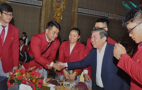 TP.HCM vinh danh vận động viên thành tích cao tại SEA Games 30 - Ảnh 2. TP.HCM vinh danh vận động viên thành tích cao tại SEA Games 30 - Ảnh 2.