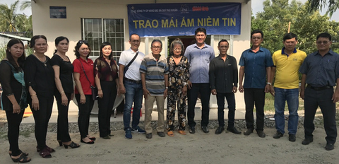 Trao Mái ấm niềm tin cho hai hộ dân nghèo vùng Đất Mũi - Ảnh 2. Trao Mái ấm niềm tin cho hai hộ dân nghèo vùng Đất Mũi - Ảnh 2.