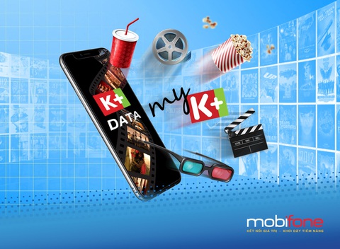 Giải trí cùng kho phim, clip với K+ Data của MobiFone - Ảnh 1. Giải trí cùng kho phim, clip với K+ Data của MobiFone - Ảnh 1.