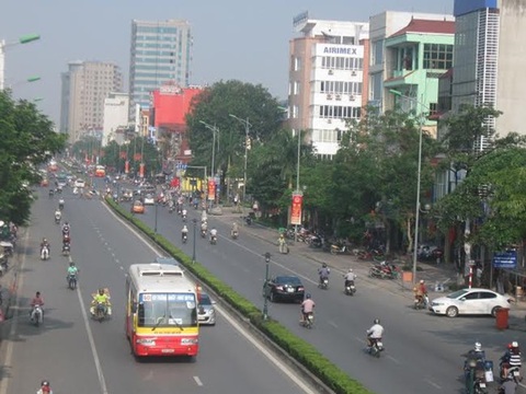 Hà Nội phân luồng giao thông để thi công tuyến đường 40m - Ảnh 1. Hà Nội phân luồng giao thông để thi công tuyến đường 40m - Ảnh 1.