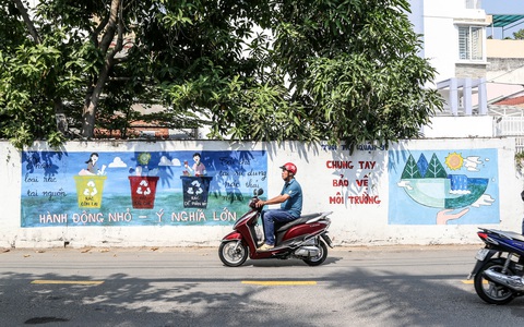 Biến những bức tường cũ thành tác phẩm nghệ thuật bảo vệ môi trường - Ảnh 7. Biến những bức tường cũ thành tác phẩm nghệ thuật bảo vệ môi trường - Ảnh 7.