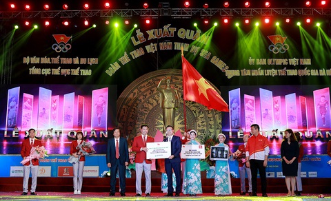 Herbalife Nutrition và VOC tổ chức Lễ xuất quân cho Đoàn Thể thao Việt Nam tham dự SEA Games 30 - Ảnh 1. Herbalife Nutrition và VOC tổ chức Lễ xuất quân cho Đoàn Thể thao Việt Nam tham dự SEA Games 30 - Ảnh 1.