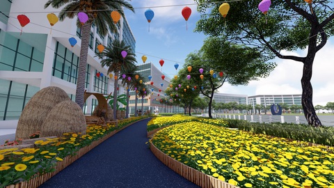 Hội hoa xuân Phú Mỹ Hưng 2020: Rước lộc đồng hoa - Ảnh 3. Hội hoa xuân Phú Mỹ Hưng 2020: Rước lộc đồng hoa - Ảnh 3.