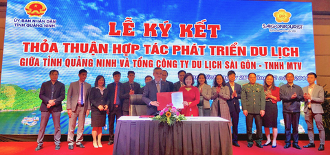Saigontourist Group ký kết hợp tác phát triển du lịch Quảng Ninh - Ảnh 1. Saigontourist Group ký kết hợp tác phát triển du lịch Quảng Ninh - Ảnh 1.