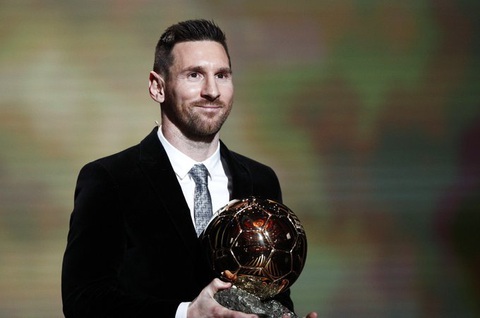 Đánh bại Van Dijk, Messi lập kỷ lục giành 6 Quả bóng vàng - Ảnh 1. Đánh bại Van Dijk, Messi lập kỷ lục giành 6 Quả bóng vàng - Ảnh 1.