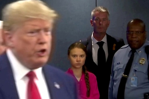 Nhà hoạt động nhí Thunberg: Nói chuyện biến đổi khí hậu với ông Trump chỉ phí thời gian! - Ảnh 1. Nhà hoạt động nhí Thunberg: Nói chuyện biến đổi khí hậu với ông Trump chỉ phí thời gian! - Ảnh 1.