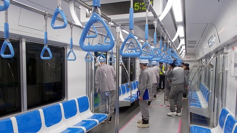 Hối hả trên công trường metro - Ảnh 8. Hối hả trên công trường metro - Ảnh 8.