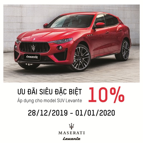 Maserati Levante ưu đãi đặc biệt cho dòng SUV hạng sang Levante - Ảnh 4. Maserati Levante ưu đãi đặc biệt cho dòng SUV hạng sang Levante - Ảnh 4.