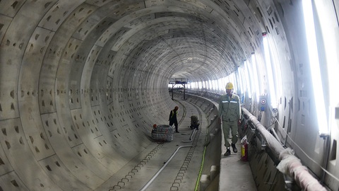 Hối hả trên công trường metro - Ảnh 11. Hối hả trên công trường metro - Ảnh 11.