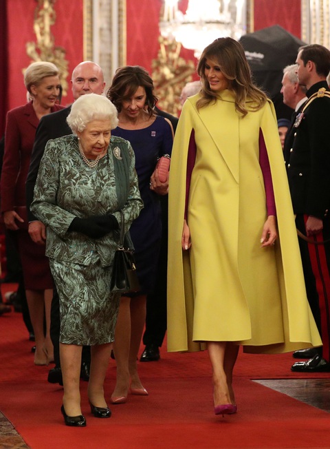 Các lãnh đạo NATO diện kiến nữ hoàng Elizabeth tại điện Buckingham - Ảnh 7. Các lãnh đạo NATO diện kiến nữ hoàng Elizabeth tại điện Buckingham - Ảnh 7.
