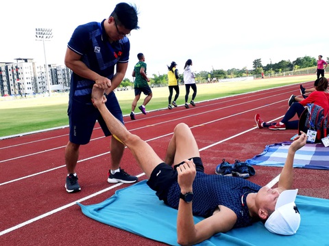 Những người thầm lặng góp sức cho đoàn thể thao Việt Nam ở SEA Games 30 - Ảnh 6. Những người thầm lặng góp sức cho đoàn thể thao Việt Nam ở SEA Games 30 - Ảnh 6.