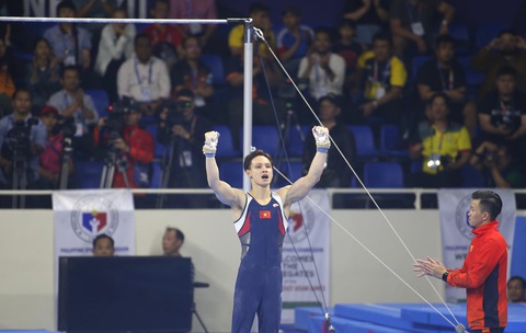 SEA Games 30: Bơi lội và thể dục dụng cụ lập ‘cú đúp vàng’ trong ngày 4-12 - Ảnh 5. SEA Games 30: Bơi lội và thể dục dụng cụ lập ‘cú đúp vàng’ trong ngày 4-12 - Ảnh 5.